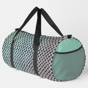 Moderne abstrakte digitale Musterdesign 1246 Duffle Bag
