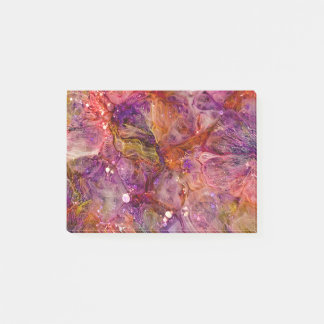 Moderne Abstrakte Epoxid Kunst, Resin Art, Resin Post-it Klebezettel