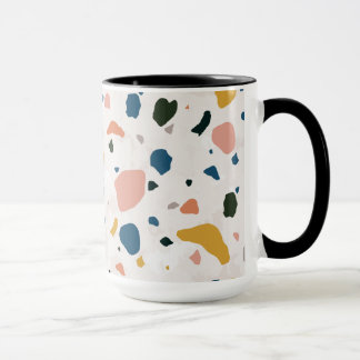 Moderne abstrakte farbenfrohe Muster Tasse