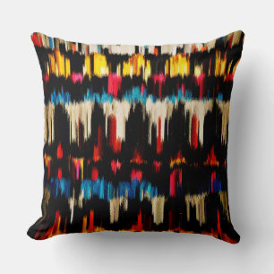 Moderne Abstrakte Farbpinke Kissen