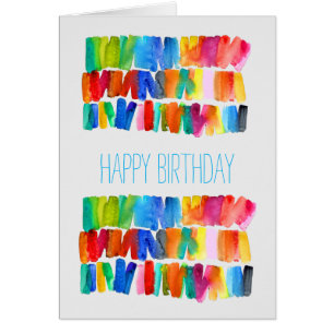 Moderne abstrakte Farbrippen