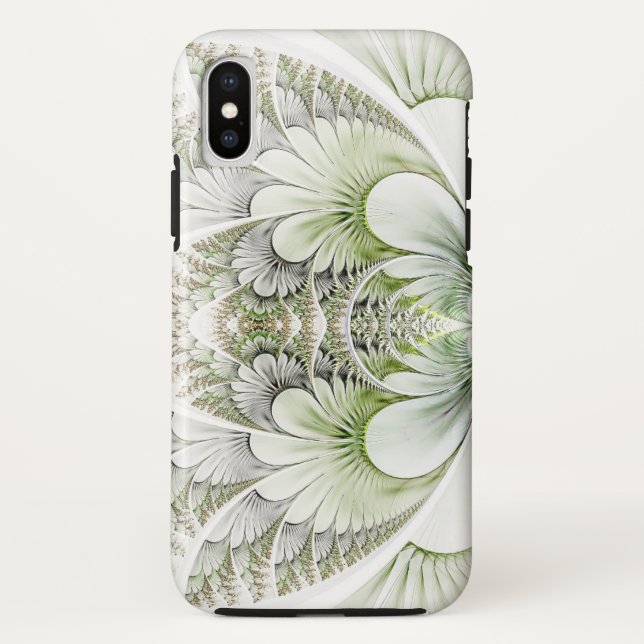 Moderne Abstrakte Foliage Case-Mate iPhone Hülle (Rückseite)