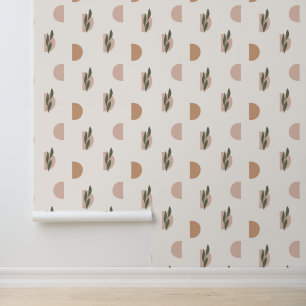 Moderne Abstrakte Formen von Boho Tapete