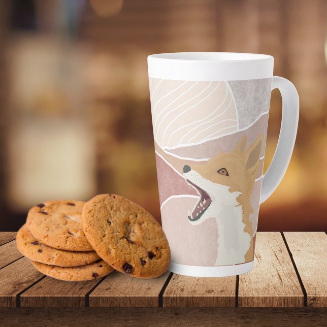 Moderne Abstrakte Fox & The Hills Milchtasse (Von Creator hochgeladen)