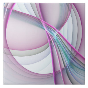 Moderne Abstrakte Fraktal-Kunst Fliese