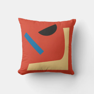 Moderne, Abstrakte Geometrie, mehrfarbig Kissen