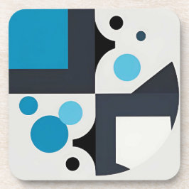 Moderne Abstrakte geometrische Kunstwerke Getränkeuntersetzer