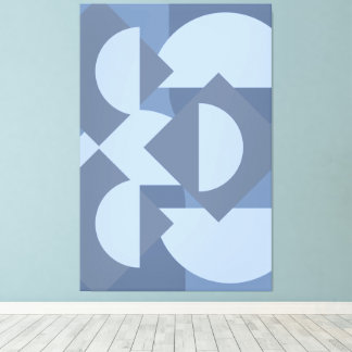 Moderne abstrakte geometrische leinwanddruck