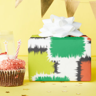 Moderne abstrakte geometrische Muster Geschenkpapi Geschenkpapier