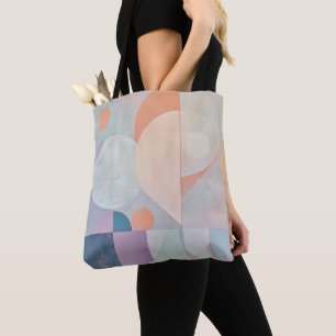 Moderne abstrakte geometrische Pastellform aus der