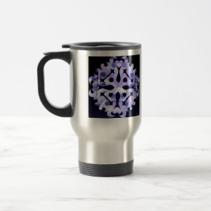 Moderne abstrakte geometrische Thermotumbler Reisebecher
