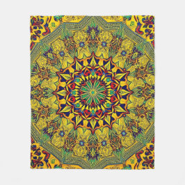 Moderne Abstrakte geometrische Wandkunst Fleecedecke