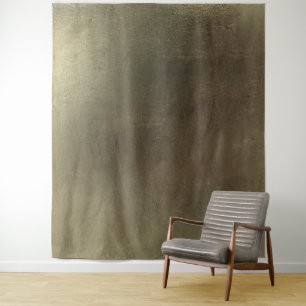 Moderne abstrakte Goldblatt-Textur Wandteppich