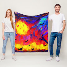 Moderne Abstrakte Halloween-Nacht