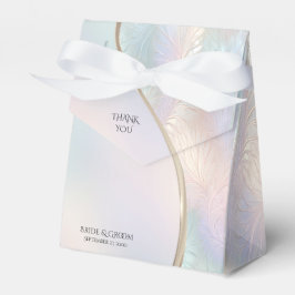 Moderne Abstrakte Iridescent-Gefallen-Box Geschenkschachtel