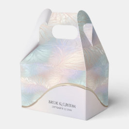 Moderne Abstrakte Iridescent-Gefallen-Box Geschenkschachtel