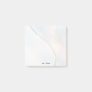 Moderne Abstrakte Iridescent Post Notizen