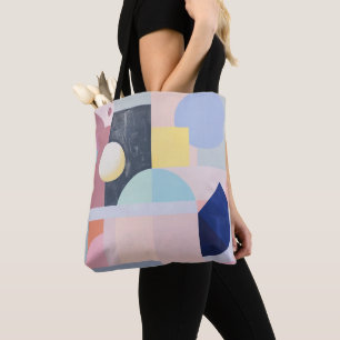 Moderne Abstrakte Kubistische Geometrische Pastell