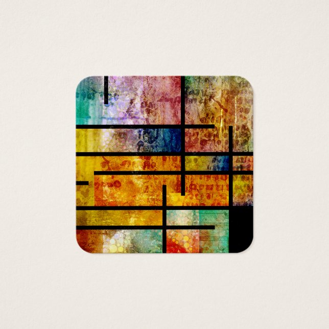 Moderne abstrakte Kunst (Vorderseite)