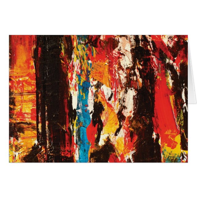 Moderne abstrakte Kunst (Vorderseite (Horizontal))