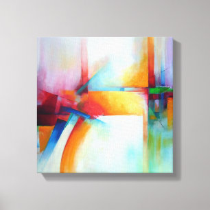 Moderne abstrakte Kunst elegante Acrylmalerei Leinwanddruck