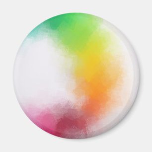 Moderne Abstrakte Kunst Elegante Vorlage Magnet