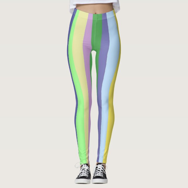 moderne abstrakte Kunst Leggings (Vorderseite)