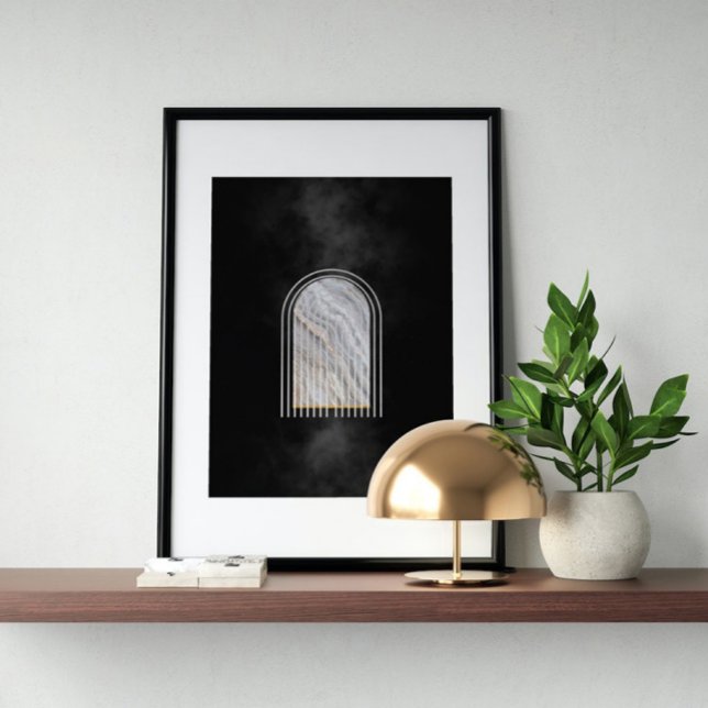 Moderne Abstrakte Kunst Mitte Jahrhundert Minimali Poster (Von Creator hochgeladen)