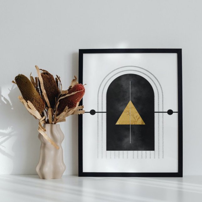 Moderne Abstrakte Kunst Mitte Jahrhundert Minimali Poster (Von Creator hochgeladen)