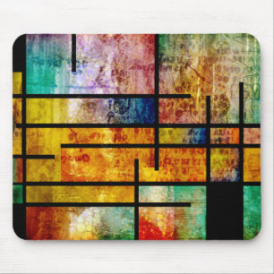 Moderne abstrakte Kunst Mousepad