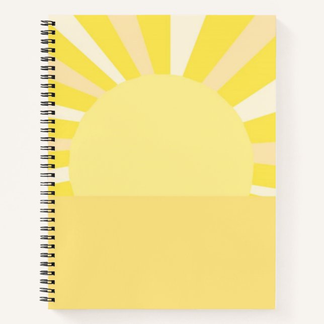 moderne abstrakte Kunst Notizbuch (Vorderseite)