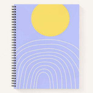 moderne abstrakte Kunst Notizbuch