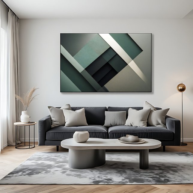 Moderne abstrakte Kunst passt perfekt in einen Män Poster (Von Creator hochgeladen)