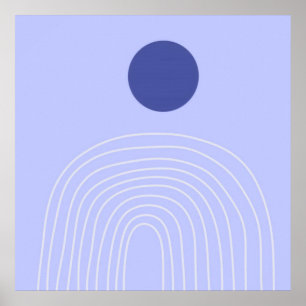moderne abstrakte Kunst Poster