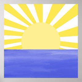 moderne abstrakte Kunst Poster