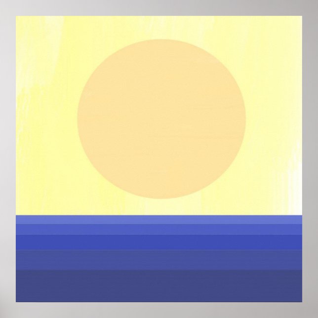 moderne abstrakte Kunst Poster (Vorne)