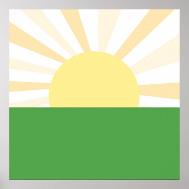 moderne abstrakte Kunst Poster (Vorne)