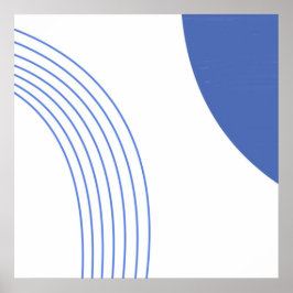 moderne abstrakte Kunst Poster