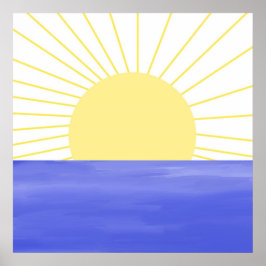 moderne abstrakte Kunst Poster