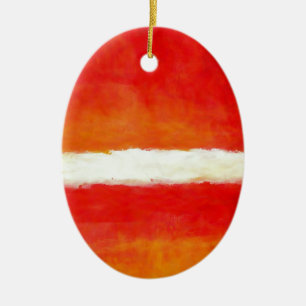 Moderne Abstrakte Kunst - Rothko Style Keramik Ornament