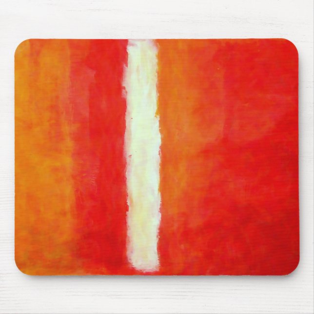 Moderne Abstrakte Kunst - Rothko Style Mousepad (Vorne)