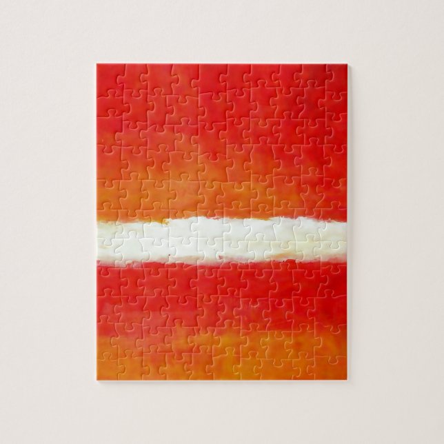 Moderne Abstrakte Kunst - Rothko Style Puzzle (Vertikal)
