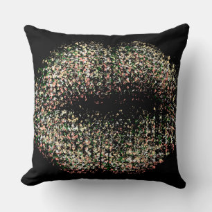 Moderne Abstrakte Kunstlippen #9 Kissen