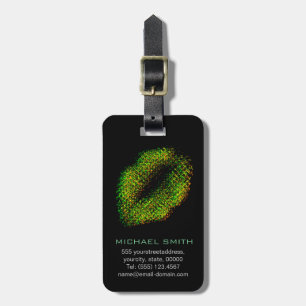 Moderne Abstrakte Kunstlips #13 Gepäckanhänger