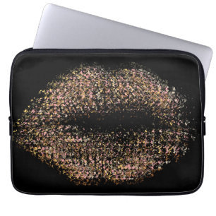 Moderne Abstrakte Kunstlips #18 Laptopschutzhülle
