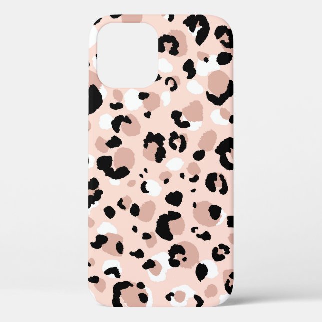 Moderne Abstrakte Leopardendrucke Case-Mate iPhone Hülle (Rückseite)