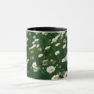 Moderne abstrakte Linienkunst Schwarze Tasse Min
