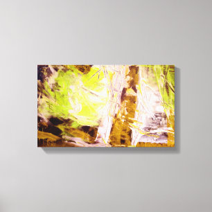 Moderne, Abstrakte Malerei Art Wrapped Canvas Leinwanddruck