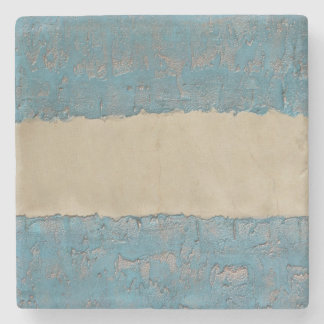 moderne abstrakte Malerei des kupfernen Steinuntersetzer