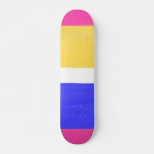 moderne abstrakte Malerei Skateboard